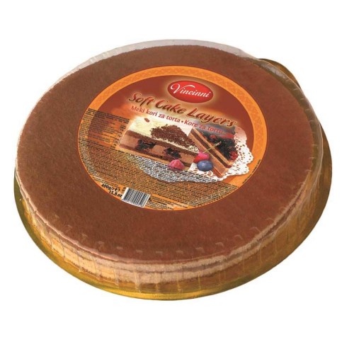 Génoise foncée Vincinni - Kore za Tortu tamne 400g